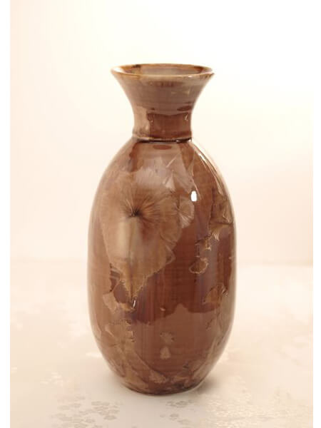 Dale Donovan Oregon Studio Pottery Decorated Vase Corvallis Oregon Potter Red Glaze